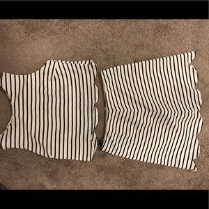 Design Lab Striped Matching Set